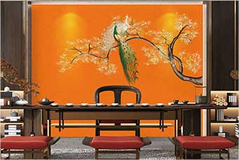 广西森佰汇航空纤维墙咔（春花秋月）