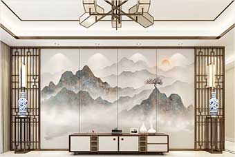 广西森佰汇航空纤维（山水画系列）