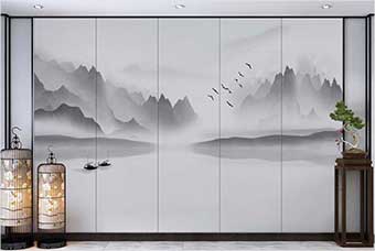 广西森佰汇航空纤维（山水画系列）