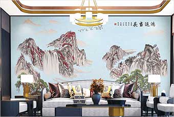 广西森佰汇航空纤维墙咔（鸿运当头）